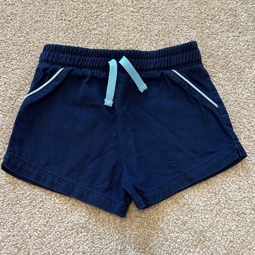 Navy Blue Kids Cadets Shorts